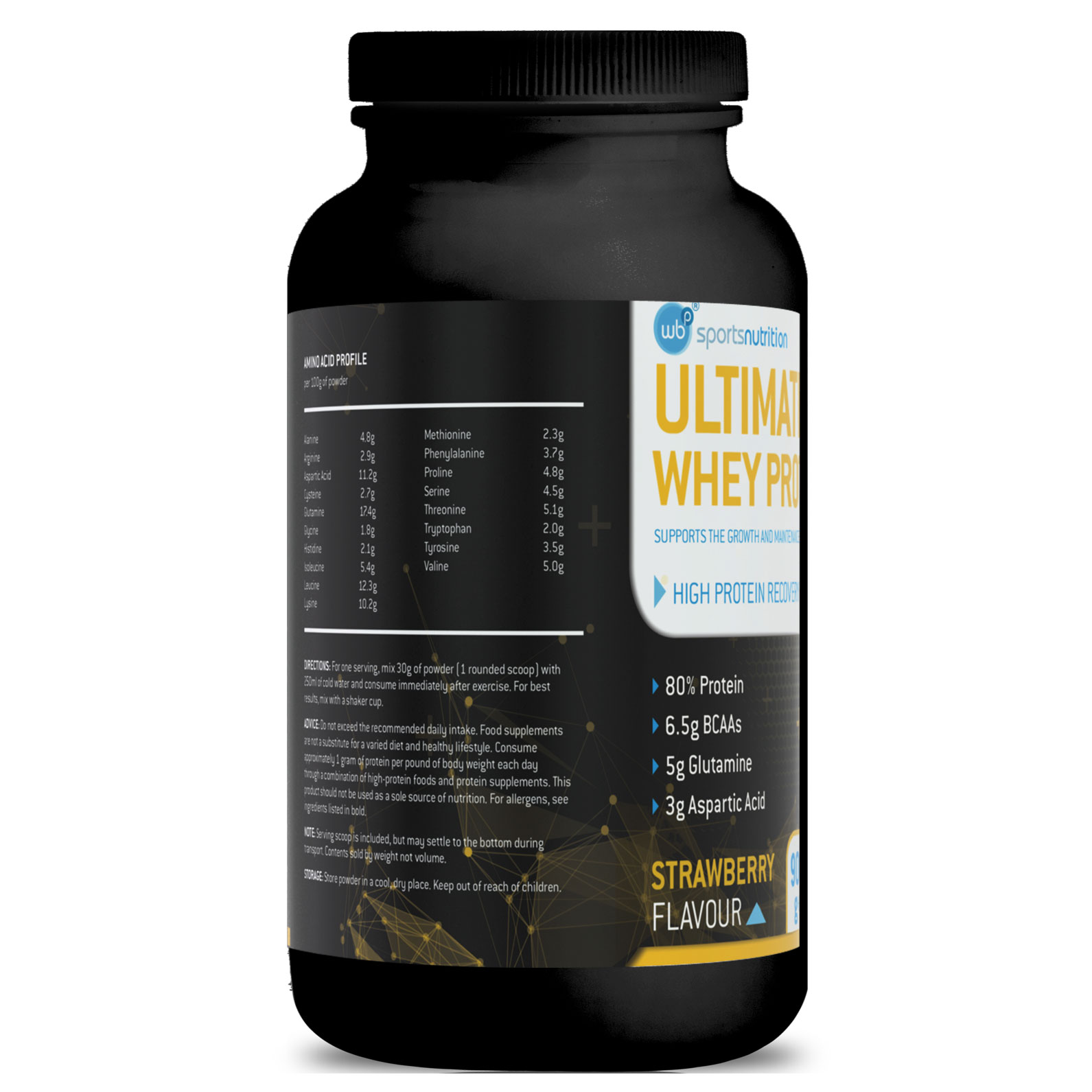 Ultimate Whey High Protein Shake For Men, Fast Recovery & Massive Muscle Gain eBay